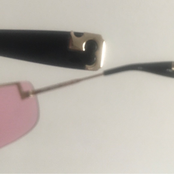 NWT Tory Burch Pink Shield Runway Sunglasses - Picture 9 of 12
